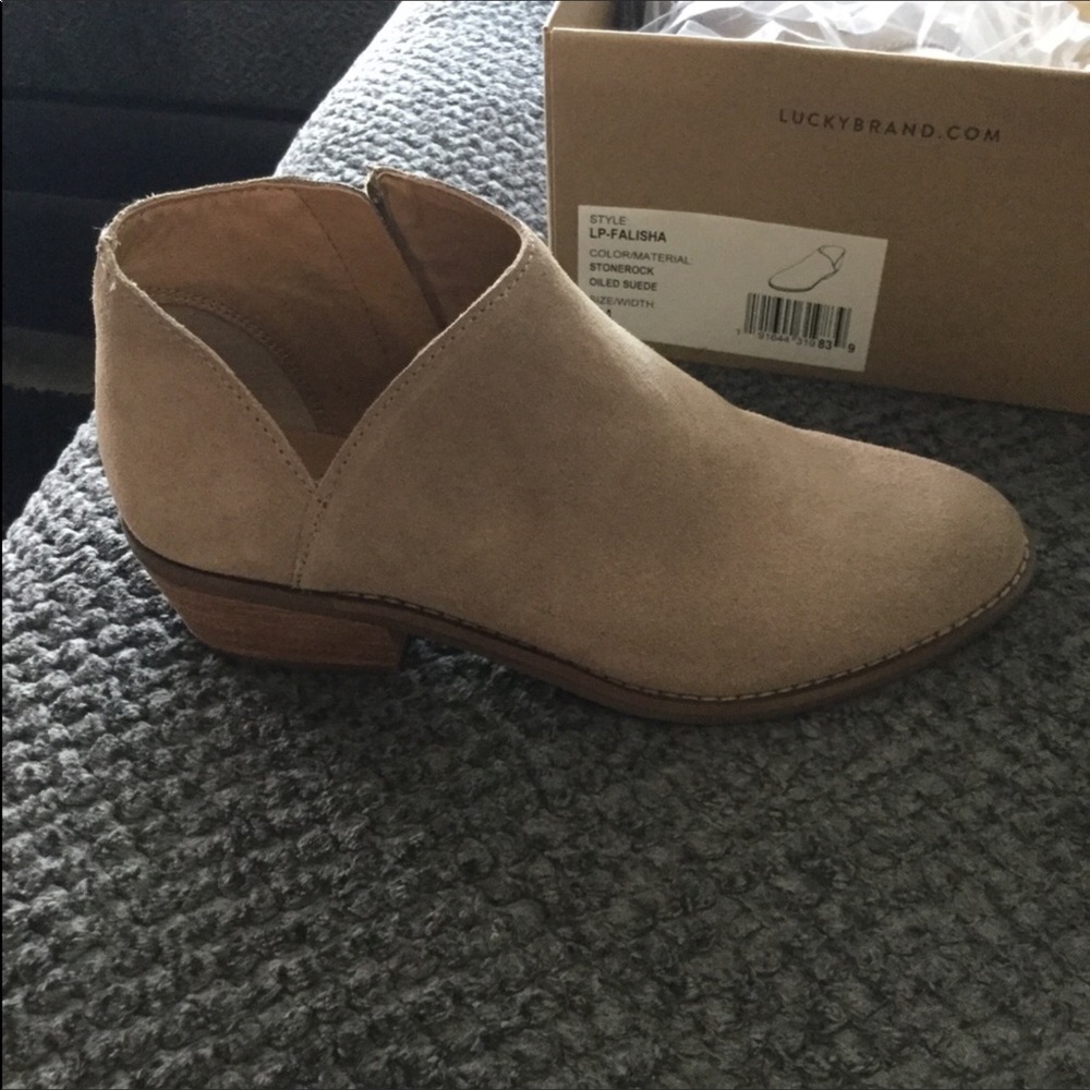 Brand new lucky brand booties